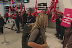 Security staff are going on strike this morning at Sydney Airport.