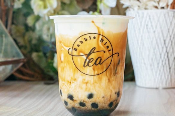 Bubble tea. 