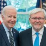 ‘Fully engaged’: Rudd opens up on Biden’s age and Trump’s possible return