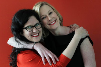 Annabel Crabb and Leigh Sales prove quite the podcast double act.