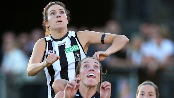 Eyes on the prize: Pie Steph Chiocci.