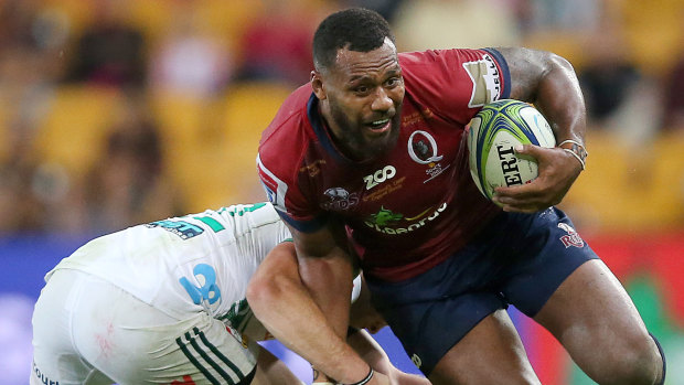 Wanted man: Samu Kerevi has evolved his game beyond the line-breaker stereotype.