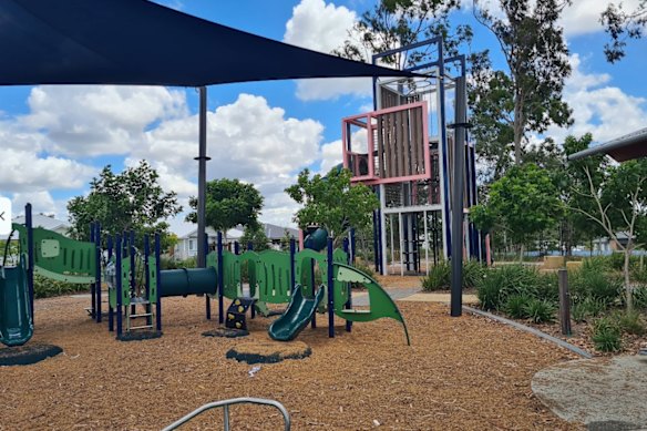 A park on Tivoli Avenue in Greenbank, Logan. 