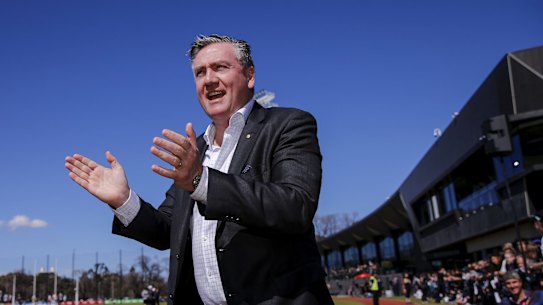 Eddie McGuire will no longer call footy.