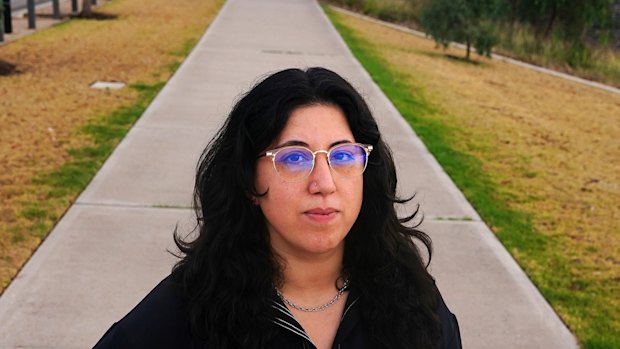 Christina in Mt Atkinson.