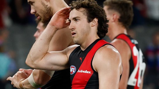 Essendon captain Andy McGrath was disappointed with the Bombers’ start, but pleased with how they responded.