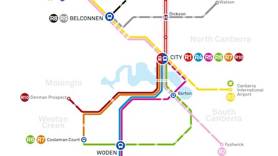 More services, fewer stops: check out Canberra's new bus network