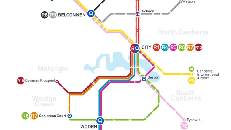 More services, fewer stops: check out Canberra's new bus network