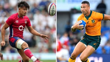 Marcus Smith has been taking ‘mindset’ cues from Quade Cooper as the pair prepare to face each other when England take on the Wallabies this weekend. 