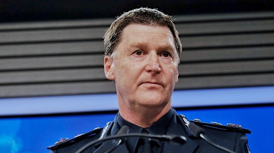 Chief Commissioner Shane Patton said police had to balance resources.