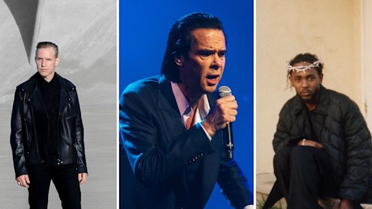 Performing in Sydney this December: Tyrone Lindqvist from Rufus du Sol, Nick Cave and Kendrick Lamar.