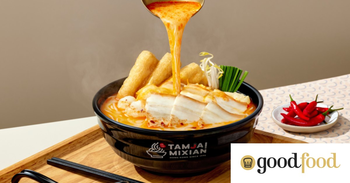 Hong Kong noodle chain TamJai Mixian opens in Chinatown Melbourne with a soup-tasting counter and ‘hellfire’ spice