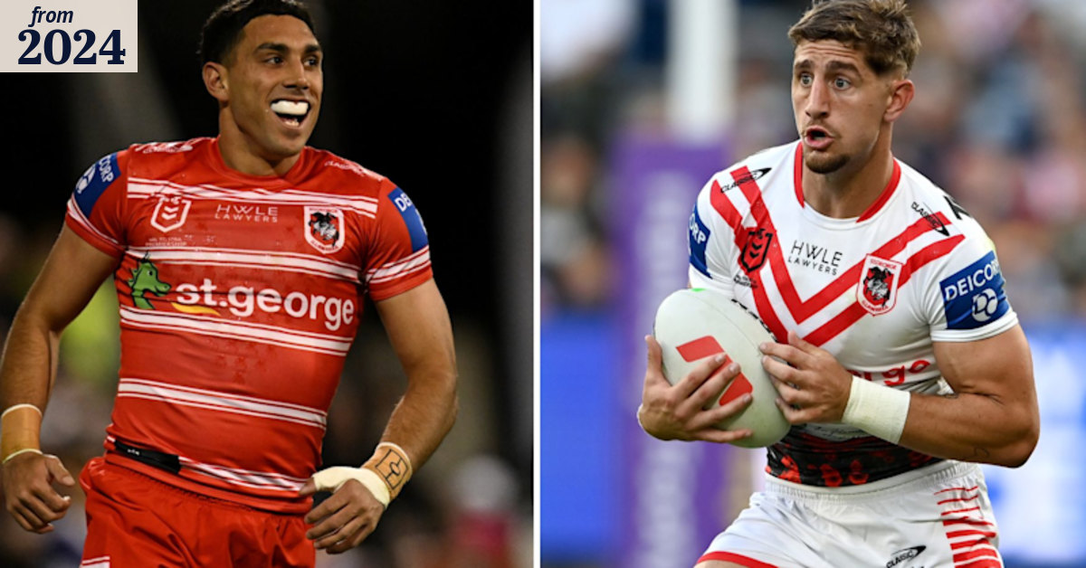 NRL 2024: Will Zac Lomax or Tyrell Sloan wear the St George Illawarra ...