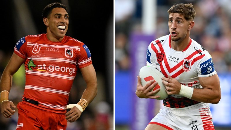 Will Zac Lomax or Tyrell Sloan wear the Dragons’ No.1? Shane Flanagan has a plan