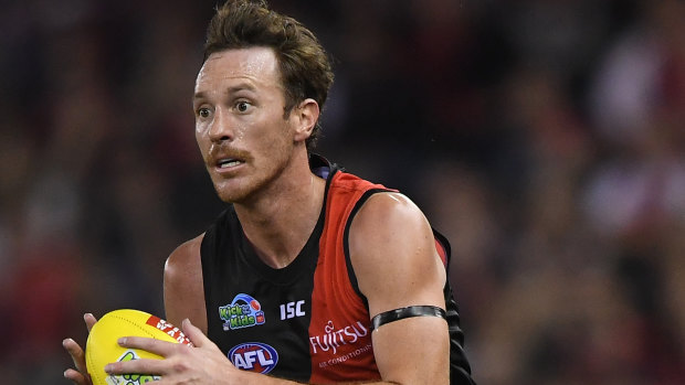 Mitch Brown has joined the Bombers' list of injured forwards.