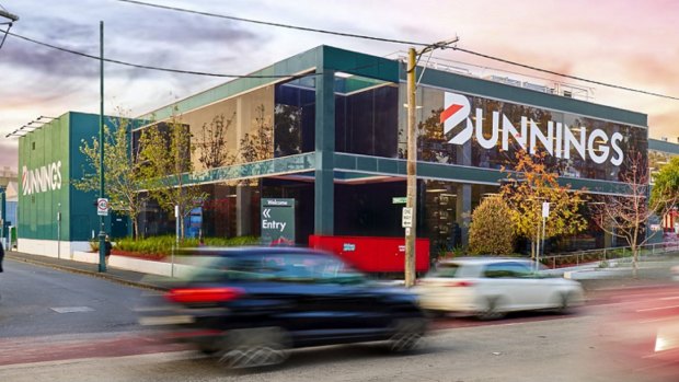 The Bunnings Collingwood site fetched the third-highest price for a freestanding Bunnings in Victoria.