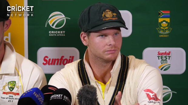 Facing the music: Steve Smith admitted the ball tampering ploy was planned. 