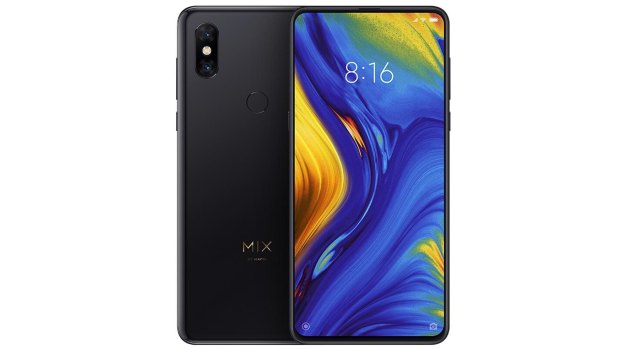 With an all-screen front and a ceramic back, the Mi Mix 3 is a great-looking phone.
