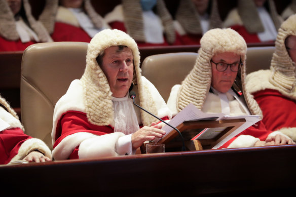 NSW Chief Justice Andrew Bell has taken aim at the College of Law.