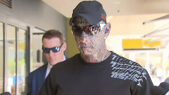 Dayne Brajkovich outside Perth Magistrates Court on December 17.