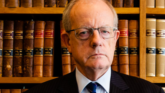Judge Paul Brereton whose father Russell Brereton also investigated war crimes.
