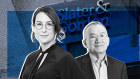 Slater and Gordon chief executive Dina Tutungi and chairman James MacKenzie are dealing with the fallout of a rouge email.