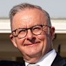 Prime Minister Anthony Albanese departs Rome for his flight to Singapore.