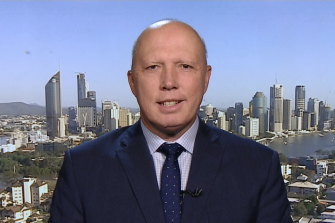 Peter Dutton on Today on Friday.