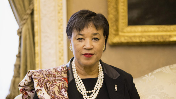 Commonwealth Secretary-General Patricia Scotland is struggling to secure a second term. 