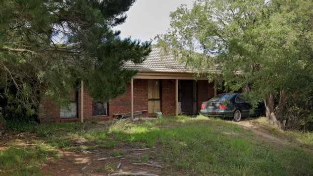 The home where Jessica Geddes was allegedly killed by her de facto partner Robert Rickerby in November 2020.