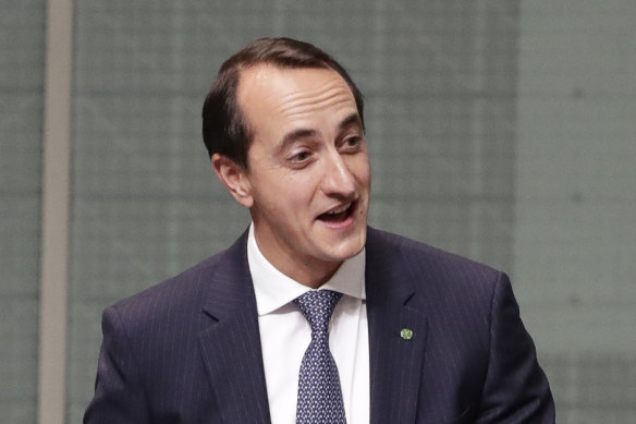 Liberal MP Dave Sharma delivers his first speech.