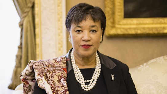 Commonwealth Secretary-General Patricia Scotland. 