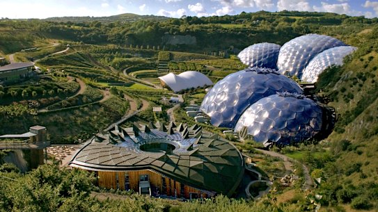 In dramatic contrast to the concept in Victoria, the Eden Project in Cornwall has revitalised a quarry with domes that harbour biodiversity.