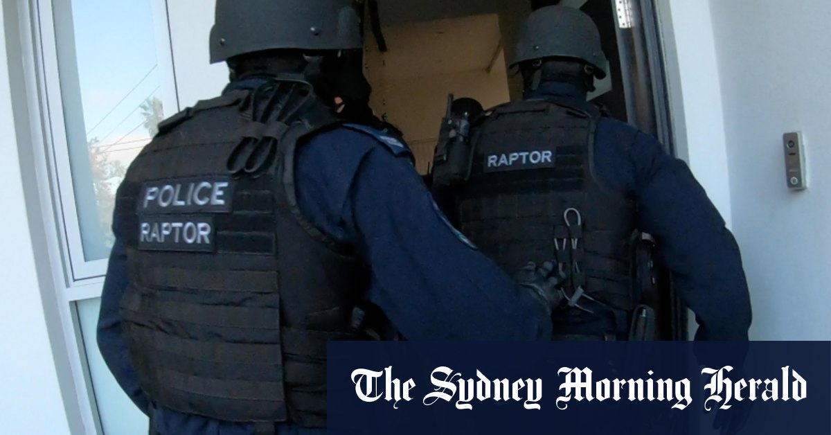 ‘Entire syndicate’ arrested after police launch dawn drug raids across Sydney