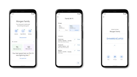 Google's app lets you take control of your network, though you can also issue some commands with your voice.
