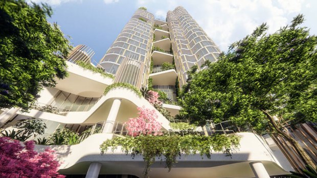 An artist impression of the Forbes Residences.