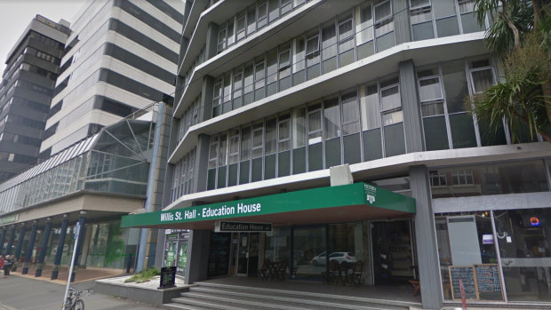 An Australian man, aged in his 30s, died in Victoria University of Wellington's Education House in Willis St in January last year. 