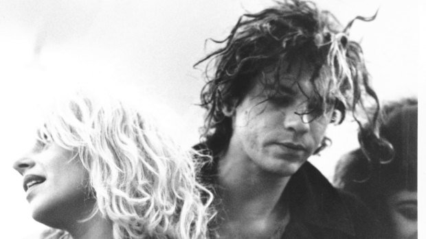 Saskia Post and Michael Hutchence in Dogs in Space (Steve Pyke, 1986);