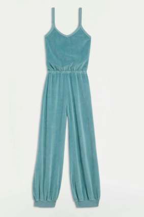 At the top of Cheyenne’s wish list is a velour jumpsuit by New York-based label Suzie Kondi.