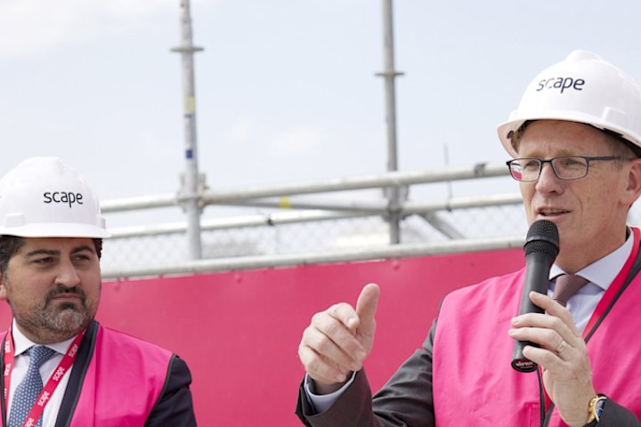 Scape founders: Stephen Gaitanos and Craig Carracher.