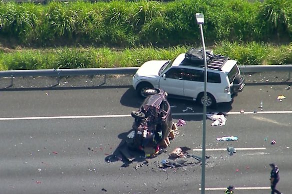 Police are investigating two alleged carjackings, linked to two vehicle rollovers and the alleged shooting of a man in a carjacking on the Sunshine Coast.