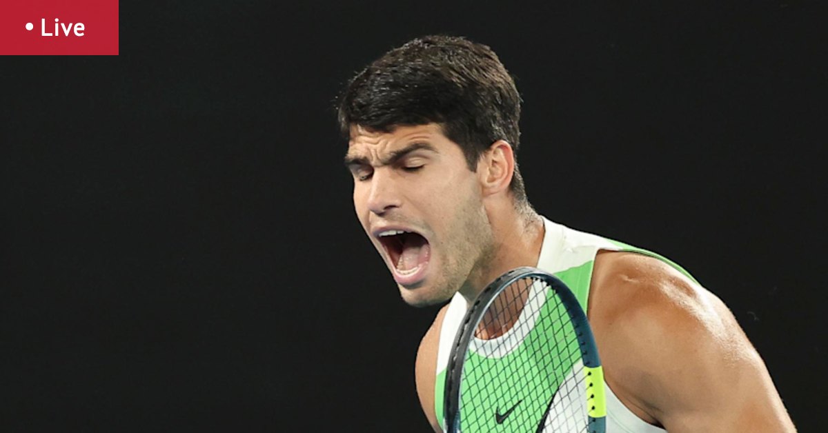 Australian Open 2026 LIVE updates: Alcaraz wins point of the match, also takes third set after early Djokovic dominance