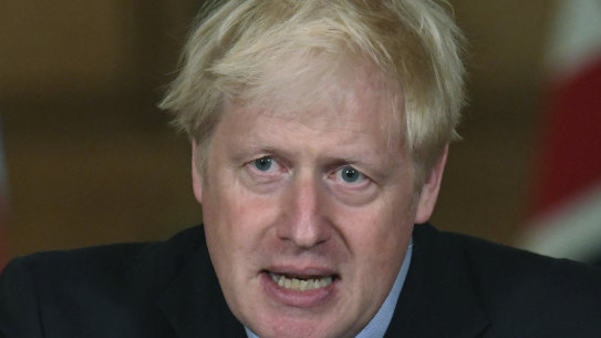 Britain's Prime Minister Boris Johnson ready to break treaty.