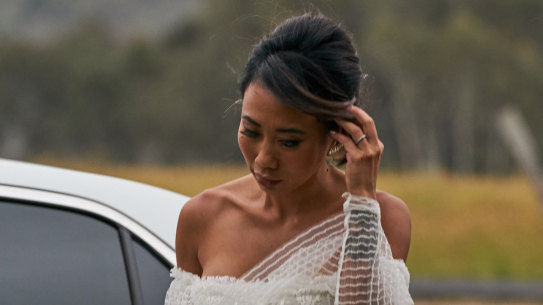 Ning was rejected by Mark, just after she told him she wanted to stay with him.