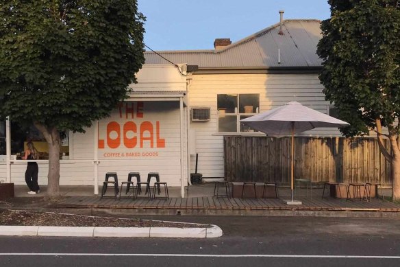 The Local has removed its parklet for now while it awaits a fourth road safety audit.