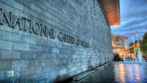 Puglielli escapes to the NGV on a scorching hot summer day. 