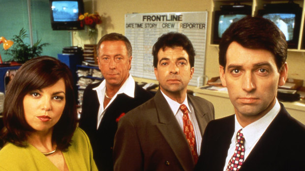 Current affairs satire Frontline is one of film and TV creator Tony Ayres' favourite shows.