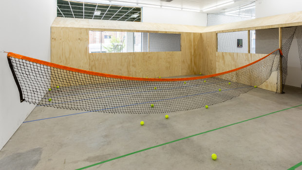 The Tennis Piece at Gertrude Contemporary.