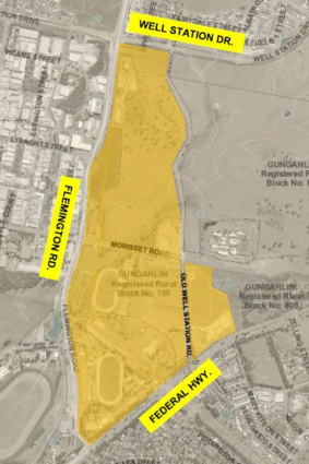 The area around EPIC under investigation for redevelopment.