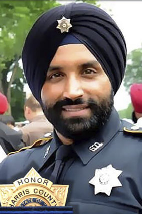 Deputy Sandeep Dhaliwal was shot and killed while making a traffic stop near Houston. 